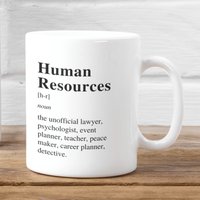 Human Resources Definition Kaffeetasse, Personalgeschenke, Büro Humor Tasse, Personal Dekor, Mitarbeiter Geschenk, Geschenk Für Personalabteilung von NuurGifts