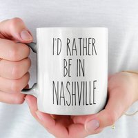 Nashochville Becher | Lieber in Nashville Lustige Kaffeetasse Neuheit Geschenk Mit Sprüchen Geschenkideen von NuurGifts