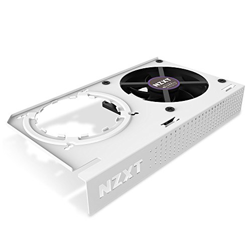 NZXT KRAKEN G12 - GPU Mounting Kit for Kraken X Series AIO - Enhanced GPU Cooling - AMD and NVIDIA GPU Compatibility - Active Cooling for VRM - White, RL-KRG12-W1 von NZXT