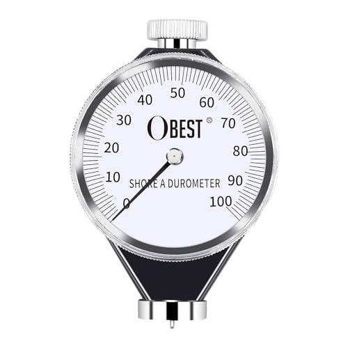 OBEST Durometer, Durometer für Gummireifen, Shore A Durometer, Skalenwerte 0-100 HA von OBEST