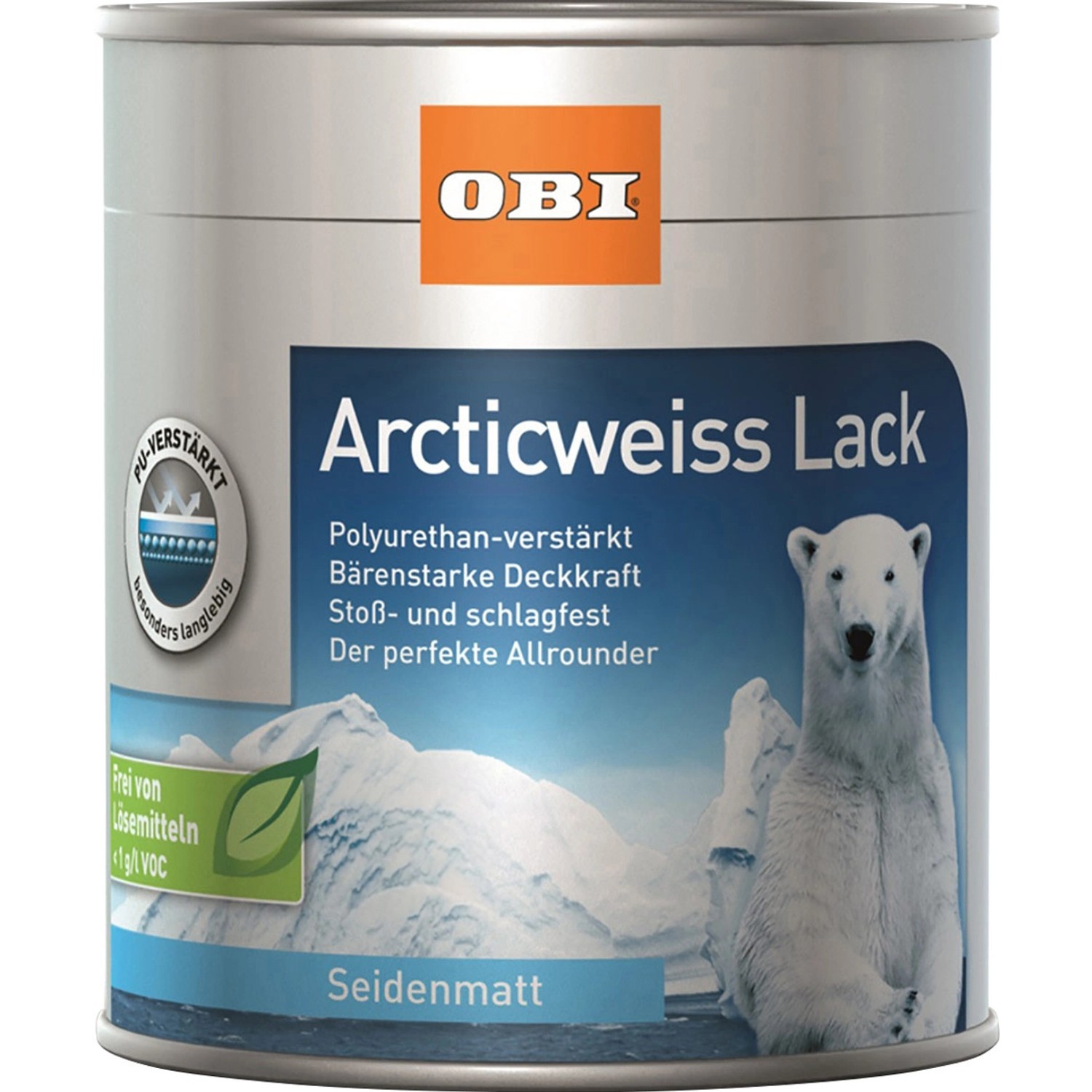 OBI Arctic Weißlack seidenmatt 750 ml von OBI