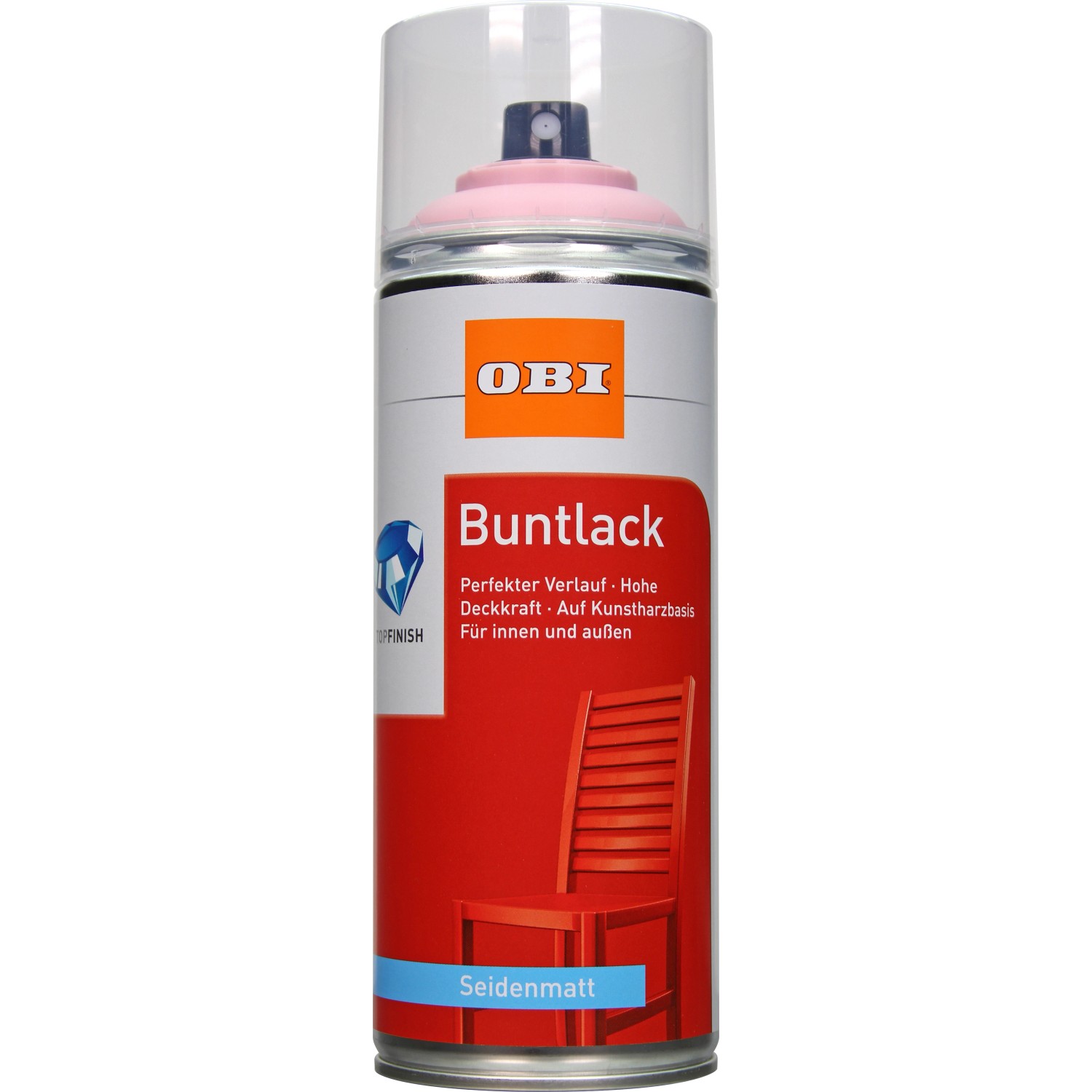 OBI Buntlack Spray LH Zartrosa seidenmatt 400 ml von OBI