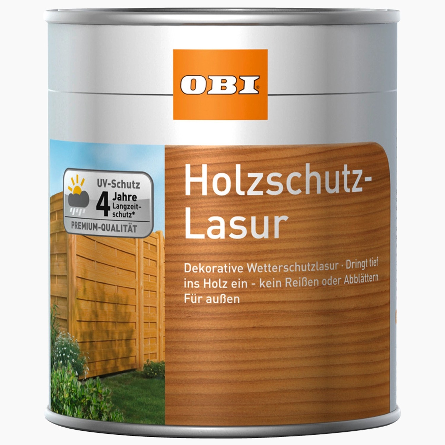 OBI Holzschutz-Lasur Ebenholz 2,5 l von OBI
