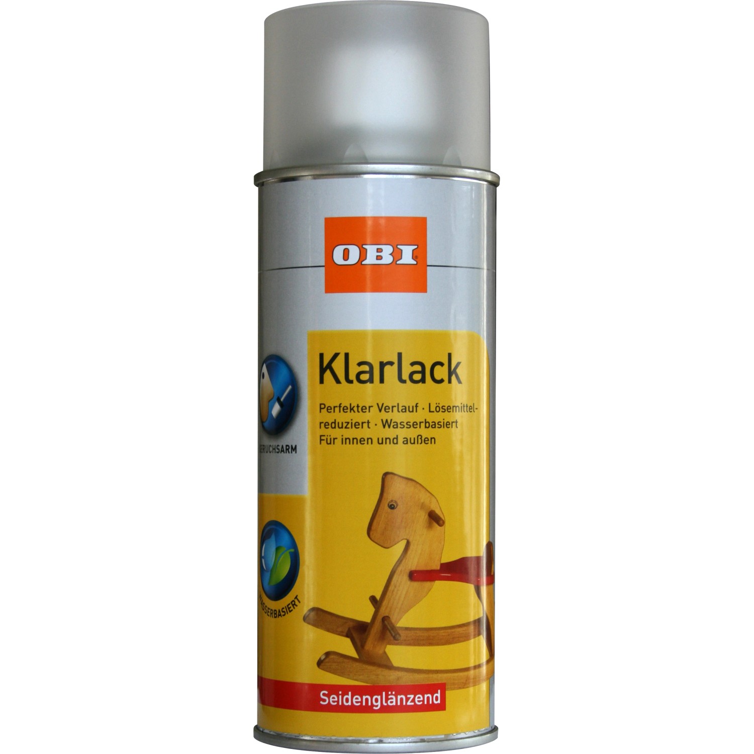 OBI Klarlack Spray Transparent seidenglänzend wv 400 ml von OBI