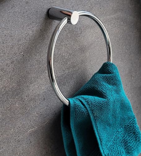 OBI Mindora Handtuchring Messing Verchromt Handtuchhalter Badetuchhalter von OBI