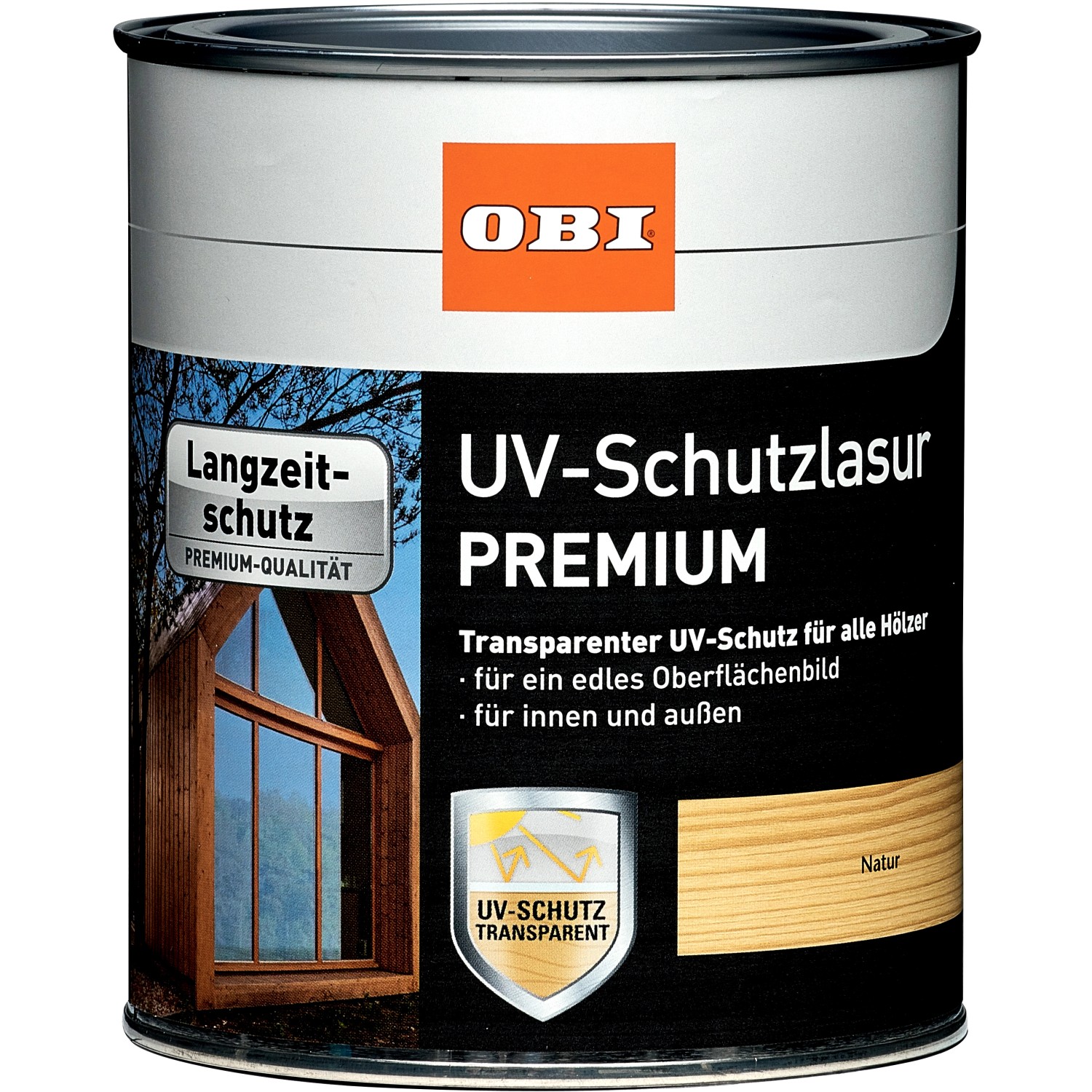 OBI UV-Schutzlasur Premium Natur 2,5 l von OBI