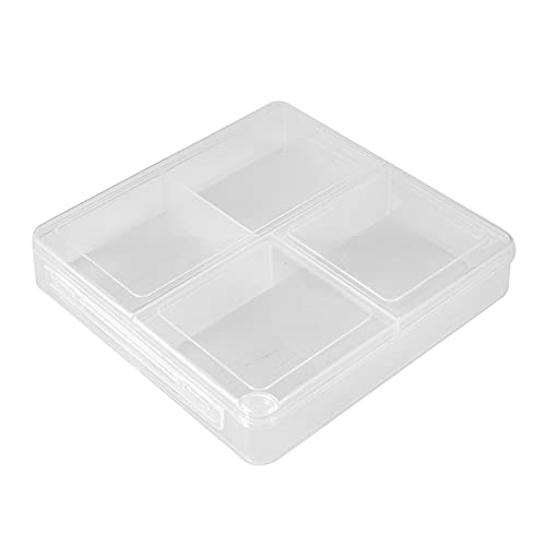 Frischhaltebox Fleisch Dreigeteilte Box Lebensmittel Kühlschrank Aufbewahrungsbox Zwiebel Knoblauch Frischhaltebox Küche Gemüsezubereitung Gefrierbox Brei Baby (Clear, One Size) von OBiQuzz