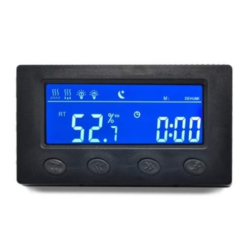 OCS.tec Digitaler Hygrostat Humidity Control Tag-/Nachtmodus Be-/Entfeuchter Zeitschaltuhr Alarm *externes Display* TXG von OCS.tec