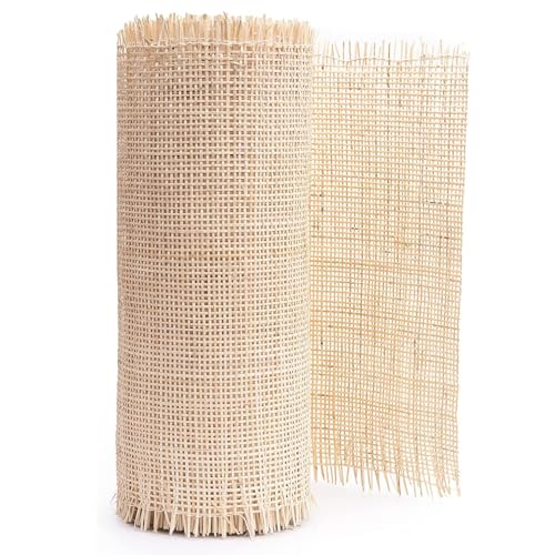 40cm Breite Wiener Geflecht Rattan Gurtband Naturmaterial,Thonet Stuhl-Reparatur Gewebtes Rattan Gurtband,Cane Webbing Geflochtener Stuhlflechtrohr Restaurieren Möbel für Heimdekoration DIY-Projekte ( von ODAROS