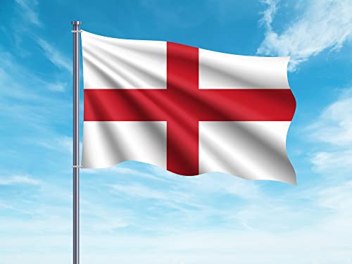 OEDIM England-Flagge | 150 x 85 cm | verstärkt und mit Nähten | Flagge mit 2 Metallösen und wasserdicht von Oedim