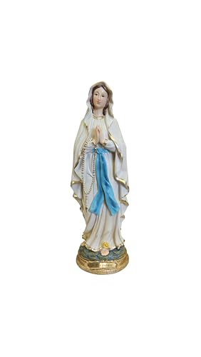 Madonna von Lourdes Mutter Gottes Heiligenfigur 30 cm Polyresin Figur von OEM SYSTEMS