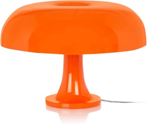 OKSANO Pilz Lampe, Orange Mushroom Lampe,Tischlampe Mit 3 Einstellbaren FarbenLED Lampe,Mushroom Tischlampe Für Moderne Beleuchtung Für Schlafzimmer Retro Wohnzimmer Dekor (orange) von OKSANO