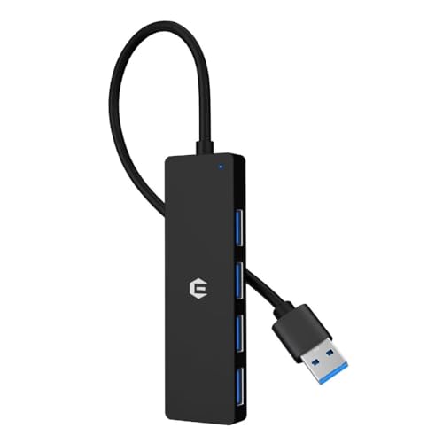 OOTDAY USB C Ethernet Adapter, 4 in 1 USB C Multiport mit Schnelle Datenübertragung, USB 3.0 USB Erweiterung Kompatibel mit Desktop Computer und weiteren Laptops von OOTDAY