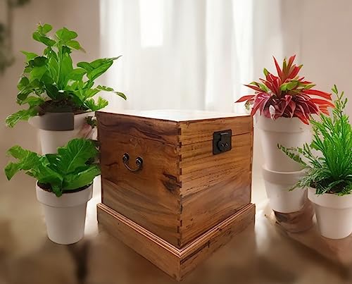 OPIUM OUTLET Truhe Kasten Kiste Box Aufbewahrung Möbel aus Holz mit Deckel Schatztruhe Vintage Kolonial chinesisch asiatisch von OPIUM OUTLET