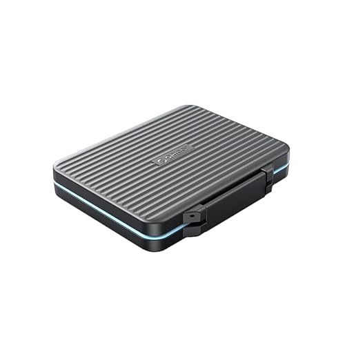 ORICO 2,5 Zoll Festplatte Hülle für 1 HDD oder SSD, wasserdicht Festplattengehäuse (PHCD-1) von ORICO