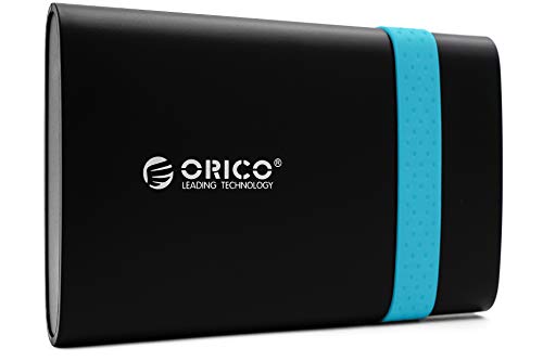 Orico 200GB / 250GB / 320GB / 500GB / 1TB Externe Festplatte 2.5" USB 3.0 tragbare HDD extern für Fotos TV PC Laptop Notebook Speichererweiterung ps4 Xbox kompatibel mit Windows Mac OS Linux, blau von ORICO