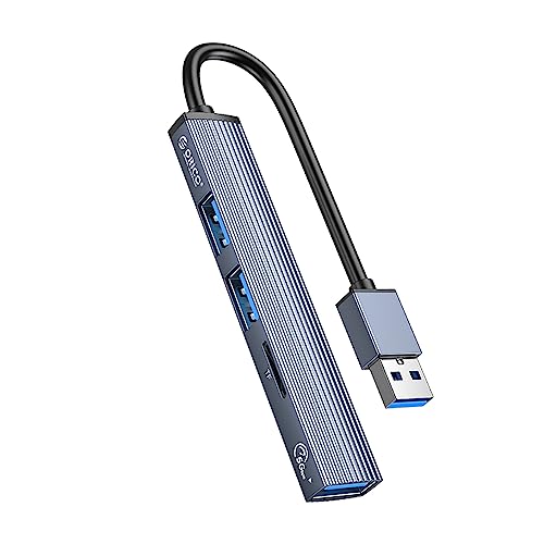 Orico Hub USB-A 5Gbps 3*USB-A, microSD, alu von ORICO