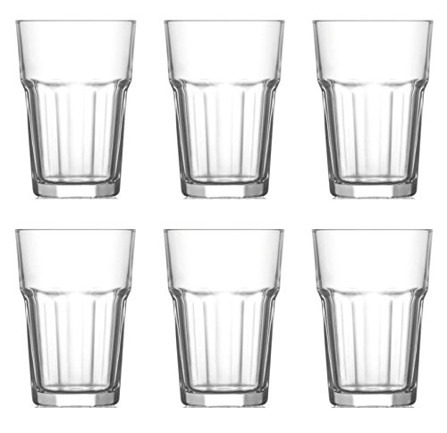 Trinkglas Cocktailglas Caipirinha Glas Transparent oder Farbig sortiert 300 ml, Farbe:Transparent, Stückzahl:6 Stück von OSMA Werm GmbH