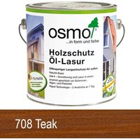 Osmo - Holzschutz Öl-Lasur 2.5 ltr 708 Teak von OSMO