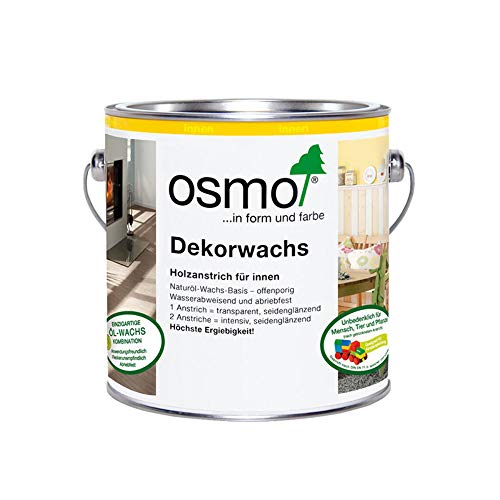 Osmo Dekorwachs Intensiv Weiß Matt 2,50 l - 10100424 von OSMO