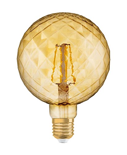Osram LED Vintage 1906 Lampe, Sockel: E27, Warm White, 2400 K, 4, 50 W, Ersatz für 40-W-Glühbirne, 1 Stück (1er Pack) von Osram