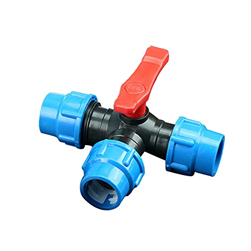 T-Verbinder 3-Wege-Adapter für Schlauch PPR/PE/PVC, schnelle Wasserleitung, Ventil-Anschluss, für grüne Räume, Gartenarbeit, Gartenproduktion von OTNE