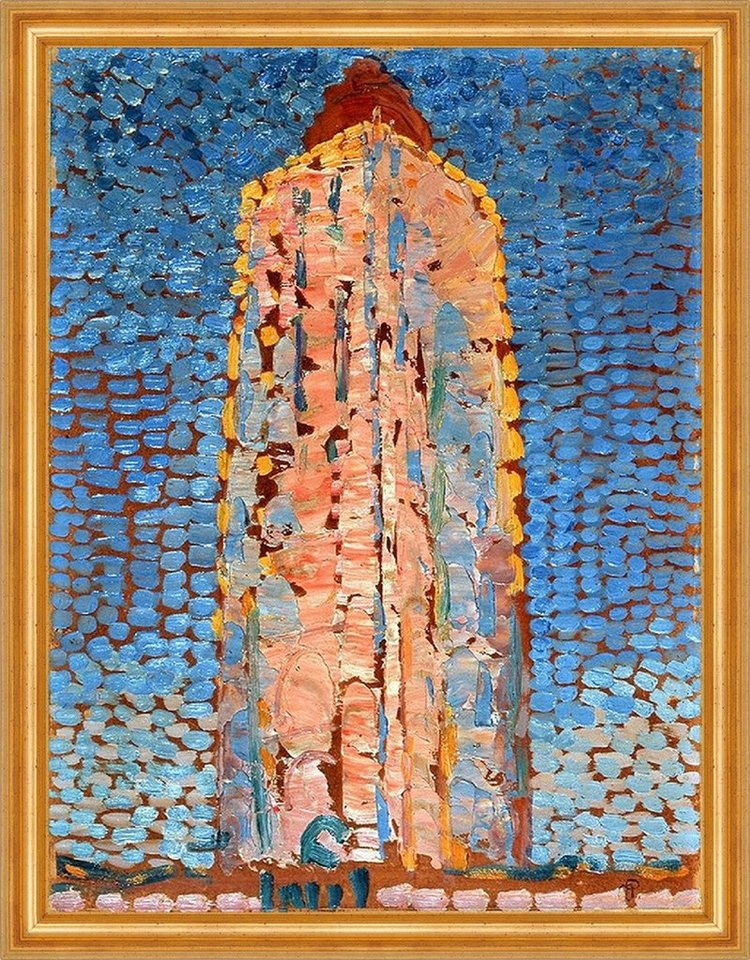 Kunstdruck Leuchtturm Westkapelle Walcheren Zeeland Vuurtoren Mondrian Kunst A3 1, (1 St) von OTTO