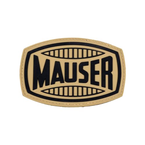 Mauser Patch Logo mit Klettverschluss - Klettverschluss Tactical Patch von OUTDOORDINO