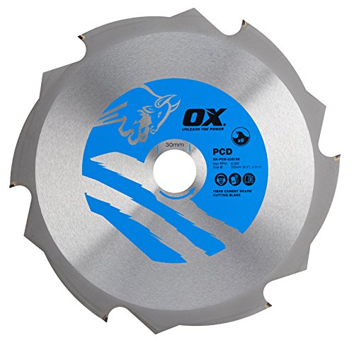 OX Fibre Cement Cutting Blade - 6 Teeth - 235/30mm von OX Tools