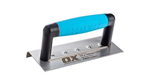 OX Pro Narrow Edger 75 x 180mm S/S - 10mm radius von OX Tools
