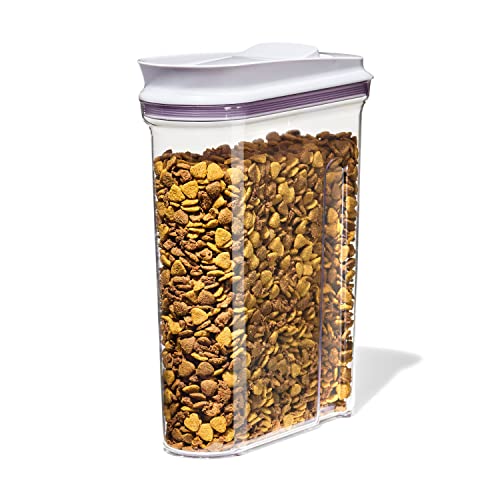 OXO Good Grips Futterspender für Haustiere, 4,25 l, ideal für bis zu 1,8 kg Hundefutter oder 1,6 kg Katzenfutter, luftdichter Aufbewahrungsbehälter für Hunde und Katzen, BPA-frei von OXO