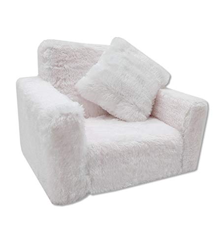 Odolplusz Kindersessel Mini-Sessel Kinderstuhl Relaxsessel Kuschelsessel (White) von Odolplusz
