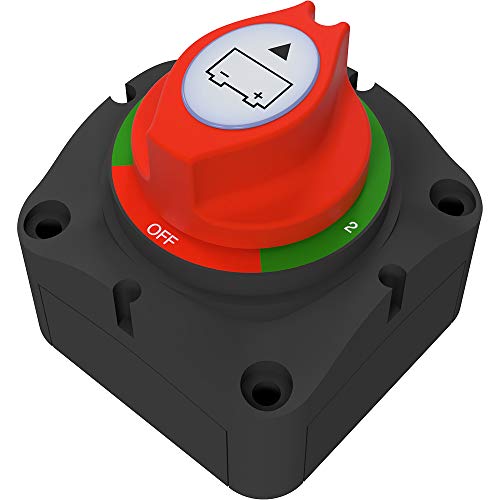 Offgridtec Batteriewahlschalter zum Umschalten zweier Batteriekreise, Verbraucher, Ladequellen 175A von Offgridtec