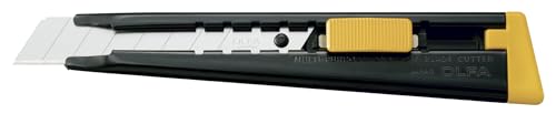 OLFA ML - Cúter con bloqueo automático y mango metálico y cuchilla de 18 mm von Olfa