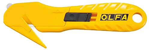 OLFA SK-10/24 - Cutter de seguridad con cuchilla oculta rectangular de 17,8 mm en bolsa de plástico von Olfa
