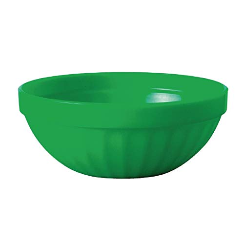 Kristallon Polycarbonate Bowl Green - 190ml 6.7oz 102mm 4" (Box 12) von Olympia