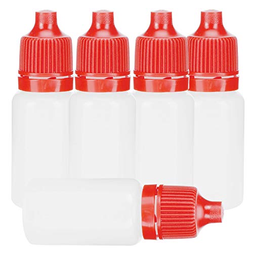 Omabeta Augentropfen Flasche mit Deckelstopfen Sicher Praktisch für Kochsalzlösung 5ml(red) von Omabeta