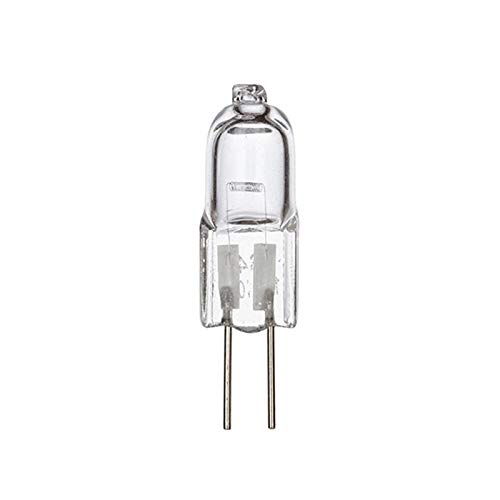 Mikrowellen-Glühbirne – 12 V Halogenlampe, 4 mm Stifte, Restaurant-Halogenlampen | 500 ? Trocknerlampe Kronleuchter Ofenlampe, G4 strahlende Mikrowellen-Halogenlampe, Mikrowellenlampe für Kühlschrank- von Opilroyn
