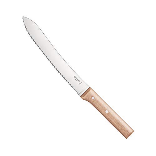 Opinel 1816 Parallele Brotmesser Messer, Holz, Mehrfarbig, One Size von Opinel