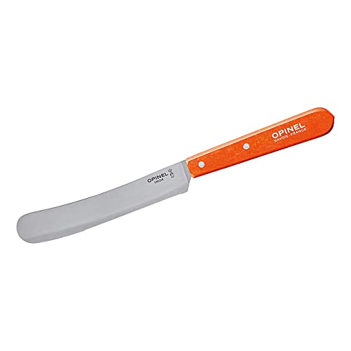 Opinel 254471 Frühstücksmesser Orange Messer, Klingenmaterial Sandvik Stahl 12C27, 21,3 x 1,8 x 2,0 cm von Opinel