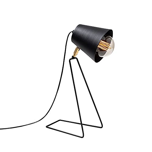 Opis TL7 Tischlampe (40 cm hoch) – Elegante Tischlampe aus schwarzem Metall von Opis Technology