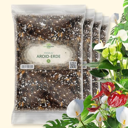 OraGarden Aroiden Erde Blumenerde für Monstera, Philodendron Premium Qualität (12L) von OraGarden