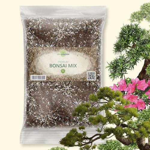OraGarden Bonsai Erde Bonsaierde Blumenerde für Bonsai Premium Qualität (3L) von OraGarden