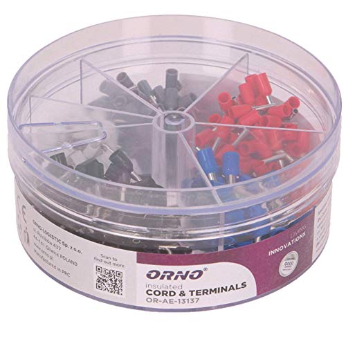 ORNO AE-13137 Kabelschuhe Set mehrfarbig (ohne Crimper) von Orno