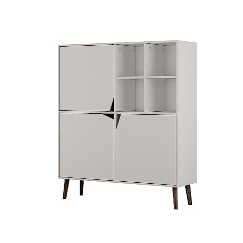 Oskar Store Sideboard Ariana, Weiß, 100 x 115.5 cm von Oskar-Store