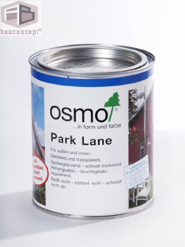 Osmo Garten- & Fassadenfarbe Englisch Grün (RAL 6009) 0,75 l - 13100092 von OSMO