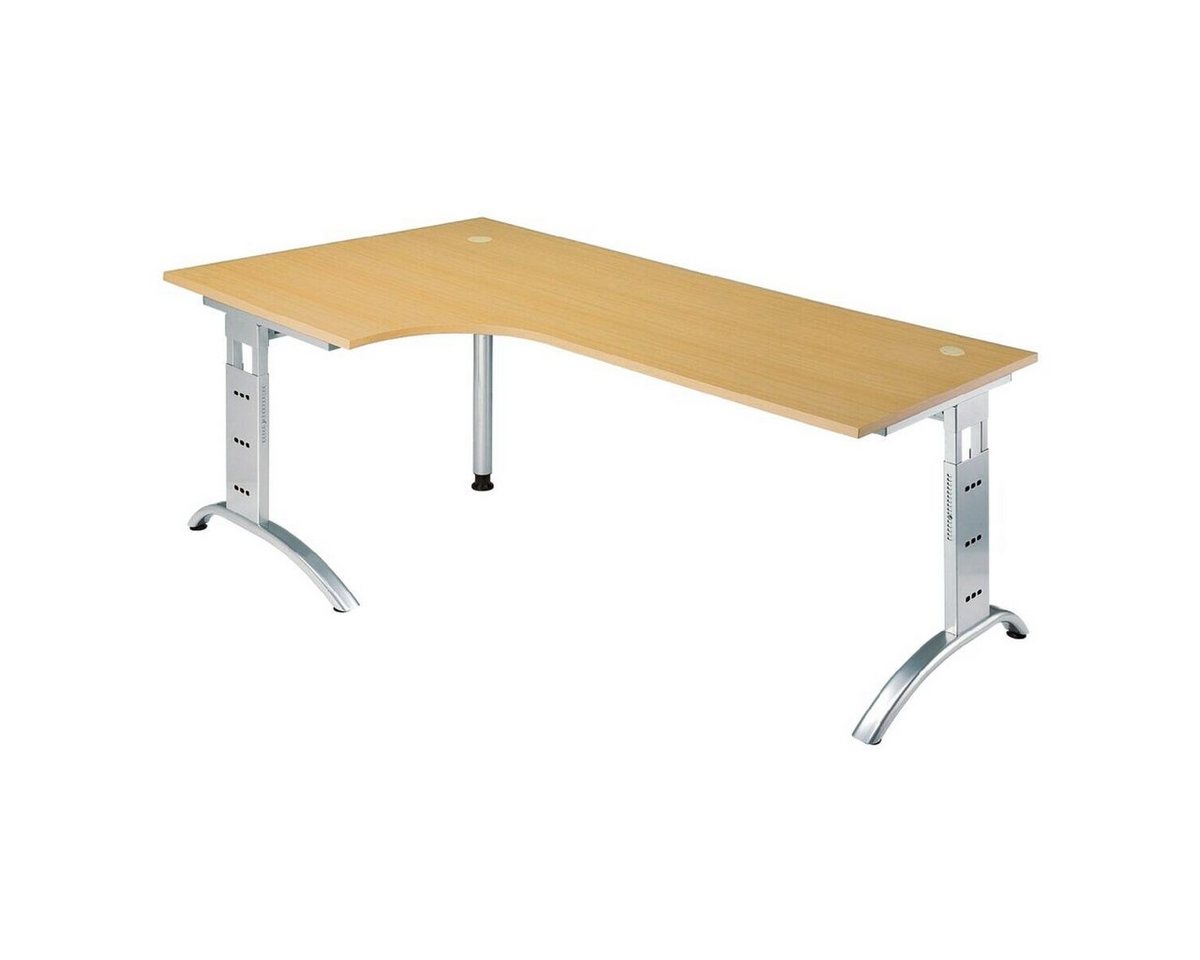 Otto Office Premium Eckschreibtisch Otto Office Line II, 90°, Breite 200 cm, höhenverstellbar 68-82 cm, C-Fuß von Otto Office Premium