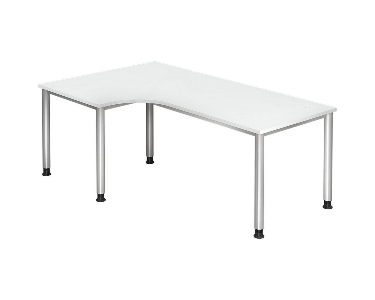 Otto Office Premium Eckschreibtisch Otto Office Line IV, 90°, Breite 200 cm, höhenverstellbar 68-76 cm, 4-Fuß von Otto Office Premium