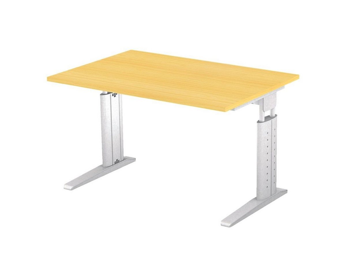 Otto Office Premium Schreibtisch Otto Office Line III, rechteckig, höhenverstellbar 68-86 cm, C-Fuß von Otto Office Premium