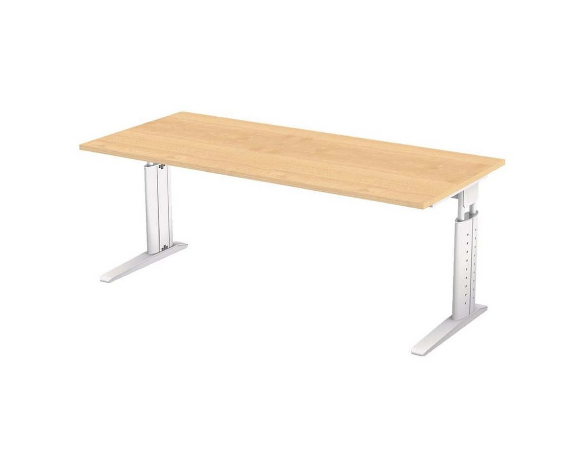 Otto Office Premium Schreibtisch Otto Office Line III, rechteckig, höhenverstellbar 68-86 cm, C-Fuß von Otto Office Premium